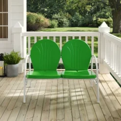Griffith Outdoor Loveseat - Kelly Green - Crosley 11 Griffith Outdoor Loveseat - Kelly Green - Crosley -Garden & Outdoors GUEST 8b2874e6 5514 4958 bd1b 68977897bdf1