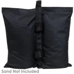 Sunnydaze Decor Sunnydaze Polyester Sandbag Canopy Weights - Black - Set Of 4 -Garden & Outdoors GUEST 8cc0681c 973b 4f96 98c5 f44a65ef38bf