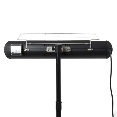 Sengoku HeatMate Weatherproof Outdoor Graphite Heater With Tripod Stand And Remote Control For Decks, Patios, And Backyard Areas, Black (2 Pack) 3 Sengoku HeatMate Weatherproof Outdoor Graphite Heater With Tripod Stand And Remote Control For Decks, Patios, And Backyard Areas, Black (2 Pack) - Image 3