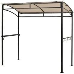 Costway 7'x4.5' Grill Gazebo Outdoor Patio Garden BBQ Canopy Shelter Storage Hook 20 Costway 7'x4.5' Grill Gazebo Outdoor Patio Garden BBQ Canopy Shelter Storage Hook -Garden & Outdoors GUEST 8f723d07 358c 4042 a675 feac4c8a0cf2