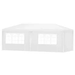 Costway Wedding Tent Canopy Party 10'x20' Heavy Duty Gazebo Cater Event W/Side Walls -Garden & Outdoors GUEST 92338e22 b758 4db3 8532 e6544ef9a13d