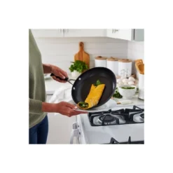 Select By Calphalon 3qt Nonstick Hard-Anodized Saute Pan With Lid