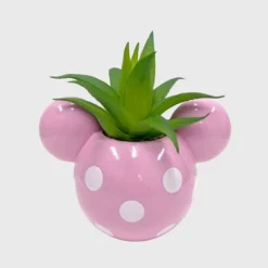 Disney 2pc Indoor/Outdoor Ceramic Mickey And Minnie Mouse Icon Succulent Set Pink/White 14 Disney 2pc Indoor/Outdoor Ceramic Mickey And Minnie Mouse Icon Succulent Set Pink/White -Garden & Outdoors GUEST 94b4b256 c4e3 48a0 8b05 4f83800e723a