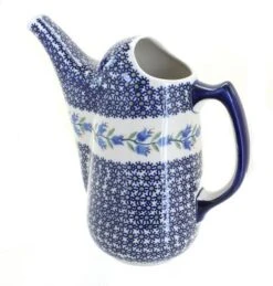 Blue Rose Polish Pottery K055 Manufaktura Watering Can -Garden & Outdoors GUEST 967ee2d0 7d32 4d21 b0fe dd1055f5f7e8