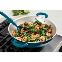 Rachael Ray Create Delicious 14.3" Aluminum Nonstick Wok -Garden & Outdoors GUEST 96df8e6c 93a5 44fb 989f f6cf94a6094f