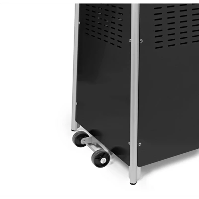 Casafield Outdoor Patio Heater With Dancing Flame And Wheels, Uses Standard 20lb LP Propane Gas Tank 3 Casafield Outdoor Patio Heater With Dancing Flame And Wheels, Uses Standard 20lb LP Propane Gas Tank - Image 3