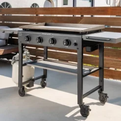 Megamaster 4-Burner Griddle Grill With Stainless Steel Spatula 720-0786FSP -Garden & Outdoors GUEST 9ab04cc4 a0e9 4cb9 8878 8e8388410d83