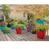 Viva Self-Watering Rolling Planter, Round Small