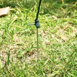 Outsunny Walk-in Greenhouse 4.7' X 4.7' X 6.4' Hot House With 3-Tier Shelving, Roll-Up Door For Outdoor, Garden -Garden & Outdoors GUEST 9ff421e4 1267 46cb b64c 32d823e6ca53