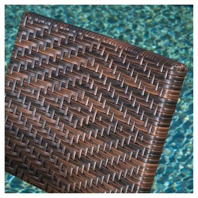 El Paso Set Of 4 Wicker Patio Folding Chairs - Brown - Christopher Knight Home 2 El Paso Set Of 4 Wicker Patio Folding Chairs - Brown - Christopher Knight Home - Image 2