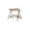 Outdoor 3 Person Swing With Cushions & Side Table - Captiva Designs