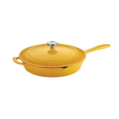 Tramontina 12” Enameled Cast Iron Skillet -Garden & Outdoors GUEST a53db6e2 3134 4037 b70c fec4ced1c337