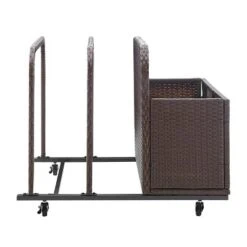 Barton Rolling Toy Caddy All-Wicker Outdoor Patio Furniture Organizer Wicker -Garden & Outdoors GUEST a6d8e3ac 7b5a 4256 a1a3 501aa632e50a