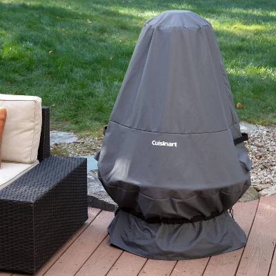 Cuisinart Chimenea Propane Fire Pit Cover - Gray 1 Cuisinart Chimenea Propane Fire Pit Cover - Gray