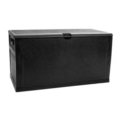 Flash Furniture 120 Gallon Plastic Deck Box - Outdoor Waterproof Storage Box For Patio Cushions, Garden Tools And Pool Toys -Garden & Outdoors GUEST a898966a 6995 4942 8e3f fddc4d55a4f7 1