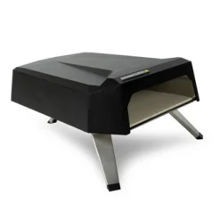 Permasteel 12" Countertop Outdoor Pizza Oven With Cover - Black -Garden & Outdoors GUEST a8e8c15d fef9 4c88 be63 66010f792262