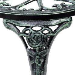 Antique Aluminum Bench Patio Garden Chair Porch Cast For Outdoor Green -Garden & Outdoors GUEST a8f81b4c 38f6 4f30 ad7b f378a51d0a88