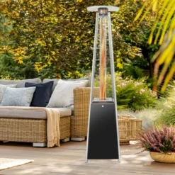 Casafield Outdoor Patio Heater With Dancing Flame And Wheels, Uses Standard 20lb LP Propane Gas Tank 12 Casafield Outdoor Patio Heater With Dancing Flame And Wheels, Uses Standard 20lb LP Propane Gas Tank -Garden & Outdoors GUEST aa09987e ac9c 4877 8237 938e6eed99d5