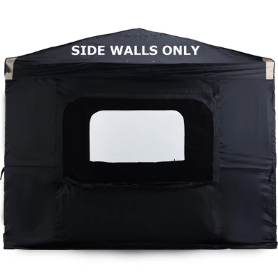 Aoodor Canopy Sidewall Replacement With 2 Side Zipper And Windows For 10' X 10' Pop Up Canopy Tent (Sidewall Only) 7 Aoodor Canopy Sidewall Replacement With 2 Side Zipper And Windows For 10' X 10' Pop Up Canopy Tent (Sidewall Only) - Image 7