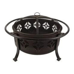 Pleasant Hearth Sunderland Deep Bowl Fire Pit