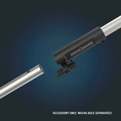 Worx WA0221 40V Nitro Driveshare 10" Universal Brush Cutter Attachment 3 Worx WA0221 40V Nitro Driveshare 10" Universal Brush Cutter Attachment - Image 3