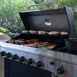 Megamaster 6-Burner Gas Grill With Stainless Steel Tong 720-0983CTG 12 Megamaster 6-Burner Gas Grill With Stainless Steel Tong 720-0983CTG -Garden & Outdoors GUEST b20deda3 cd9d 41b4 a9cd 3654d010fa11