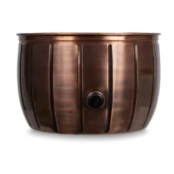 BirdRock HomeDecorative Water Hose Pot - Antique Copper - 100 Ft Hose -Garden & Outdoors GUEST b31c0b50 af12 4c39 ac32 39778c31f2e3