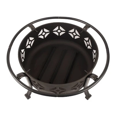 Pleasant Hearth Sunderland Deep Bowl Fire Pit 8 Pleasant Hearth Sunderland Deep Bowl Fire Pit - Image 8