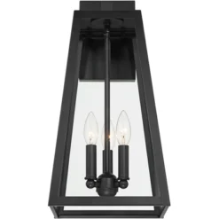 John Timberland Arrington Modern Outdoor Wall Light Fixture Mystic Black Metal 20" Clear Glass For Post Exterior Barn Deck House Porch Yard Posts Home 9 John Timberland Arrington Modern Outdoor Wall Light Fixture Mystic Black Metal 20" Clear Glass For Post Exterior Barn Deck House Porch Yard Posts Home -Garden & Outdoors GUEST b3f58ce4 9ac3 4fd9 91a4 5f0efe8611b9