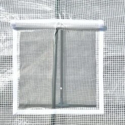 Outsunny 7' X 3' X 7' Outdoor Walk-In Greenhouse, Plant Nursery With Roll-up Windows, PE Cover, And 3 Wire Shelves -Garden & Outdoors GUEST b4b87abd f488 4ef3 95f8 4db5858dc627