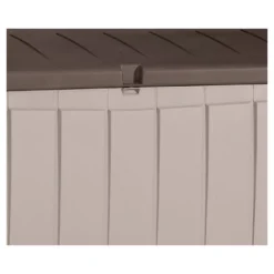 Novel 90 Gallon Outdoor Storage Box - Beige/Brown - Keter -Garden & Outdoors GUEST b5a61eef 9697 4f41 ae34 280ee1ba68dd