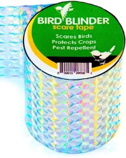 BIRD BLINDER The Original Bird Repellent Scare Tape 147Ft X 2In, Silver 7 BIRD BLINDER The Original Bird Repellent Scare Tape 147Ft X 2In, Silver -Garden & Outdoors GUEST b6f723f8 c4a3 4acb ba2f 4c50b55566ae