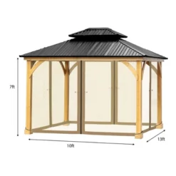 Aoodor Gazebo Netting Screen Replacement Universal 4-Panel Sidewalls 10' X 13' (Only Netting) 11 Aoodor Gazebo Netting Screen Replacement Universal 4-Panel Sidewalls 10' X 13' (Only Netting) -Garden & Outdoors GUEST c0d135be f48f 4e8c 978b 9483616e2897