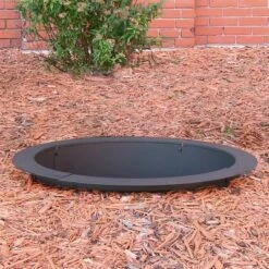 Sunnydaze Decor Sunnydaze Outdoor Heavy-Duty Steel Portable Above Ground Or In-Ground Round Fire Pit Liner Ring - Black 10 Sunnydaze Decor Sunnydaze Outdoor Heavy-Duty Steel Portable Above Ground Or In-Ground Round Fire Pit Liner Ring - Black -Garden & Outdoors GUEST c45539bc a00d 4c61 8140 a72e41a73c0d
