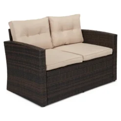 5pc Wicker Outdoor Conversation Set - EDYO LIVING 23 5pc Wicker Outdoor Conversation Set - EDYO LIVING -Garden & Outdoors GUEST c60a8909 e95a 499c 8d16 46126bfb33be