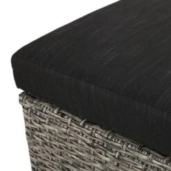 Puerta 2pk Outdoor Wicker Ottomans With Cushions - Black/Dark Gray - Christopher Knight Home 18 Puerta 2pk Outdoor Wicker Ottomans With Cushions - Black/Dark Gray - Christopher Knight Home -Garden & Outdoors GUEST c6418ad9 55ba 4e1b 8c32 b39f0de62659