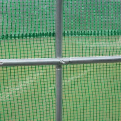 Outsunny 12' X 10' X 7' Outdoor Walk-In Tunnel Greenhouse Hot House With Roll-up Windows, Zippered Door, PE Cover, Green 8 Outsunny 12' X 10' X 7' Outdoor Walk-In Tunnel Greenhouse Hot House With Roll-up Windows, Zippered Door, PE Cover, Green -Garden & Outdoors GUEST c6cbe0e7 0eb5 4755 91a5 4e23727784c5