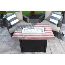 Endless Summer The Americana 40"x28" Rectangle LP Gas Outdoor Fire Pit Black 8 Endless Summer The Americana 40"x28" Rectangle LP Gas Outdoor Fire Pit Black -Garden & Outdoors GUEST c87d4810 c5ea 439a a778 28f1e5d84de4