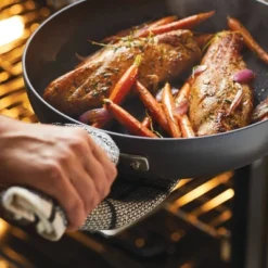 Anolon Advanced Home 2qt Covered Straining Saucepan Moonstone -Garden & Outdoors GUEST c90cba29 497d 411c bda0 69b577049c0d