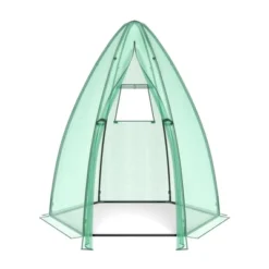 Costway 5.5'x 5.5'x 6' Portable Mini Garden Greenhouse With Window & Roll-up Zippered Door -Garden & Outdoors GUEST c9196d7f 0b5d 4ff3 9a15 a584fcf0c8ba