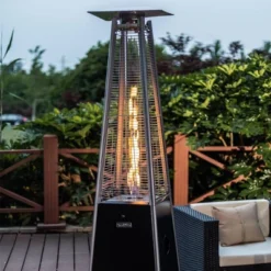 Garden Comfort 40000 BTU Portable Outdoor Flame Patio Heater Hammered Black -Garden & Outdoors GUEST c9345dd1 4245 4229 9a8b b7bea8149275