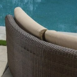 Cyprus Brown 8pc Sectional With Sunbrella - Canopy Home And Garden -Garden & Outdoors GUEST cba99452 2eba 4e58 93e5 1673556cd4ad