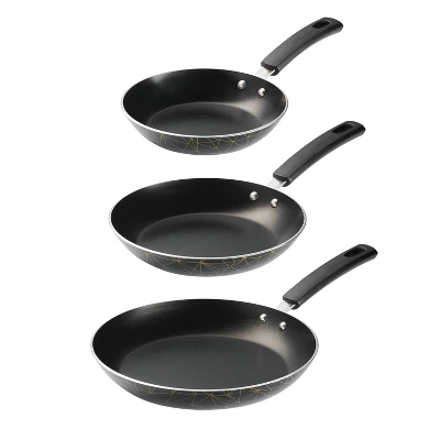 Tramontina 3pk Aluminum Non-Stick Fry Pans 2 Tramontina 3pk Aluminum Non-Stick Fry Pans - Image 2