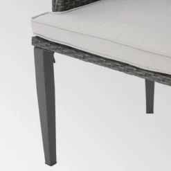 Hillhurst 4pk Wicker Dining Chairs Gray - Christopher Knight Home 8 Hillhurst 4pk Wicker Dining Chairs Gray - Christopher Knight Home -Garden & Outdoors GUEST d0c4b898 fa32 460c b526 819c0d838710