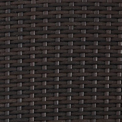 Palm Harbor 5pc All-Weather Wicker Patio Conversation Set With Sofa Gray - Crosley 5 Palm Harbor 5pc All-Weather Wicker Patio Conversation Set With Sofa Gray - Crosley - Image 5