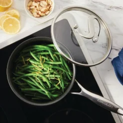 Circulon SteelShield C-Series 2qt Clad Tri-Ply Nonstick Saucepan With Lid