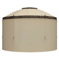 Tangkula 11.5'Outdoor Patio Round Dome Gazebo Canopy Shelter Double Roof Steel Brown 15 Tangkula 11.5'Outdoor Patio Round Dome Gazebo Canopy Shelter Double Roof Steel Brown -Garden & Outdoors GUEST d1d952fd f78e 4a0e 816b 49e490bff20d