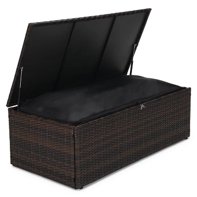 5pc Wicker Outdoor Conversation Set - EDYO LIVING 7 5pc Wicker Outdoor Conversation Set - EDYO LIVING - Image 7