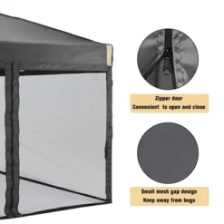 Aoodor Canopy Mesh Sidewall Replacement With 2 Side Zipper For 10' X 10' Pop Up Canopy Tent (Mosquito Net Only) -Garden & Outdoors GUEST db16236a b37f 4f8d 8a79 23ccbb9f875e