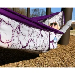 Equip 1 Person Travel Hammock - Purple Lightning -Garden & Outdoors GUEST dd68854f de41 472d b3ee 97e94a520dc4